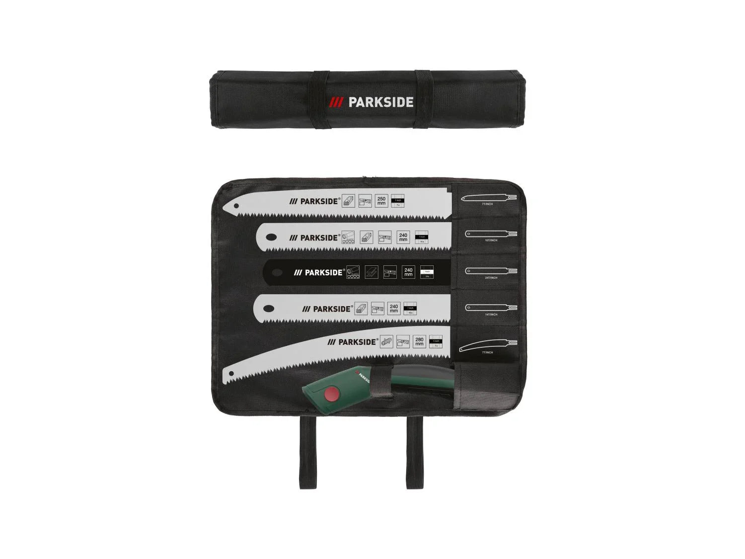 PARKSIDE Set de 7 scies  main