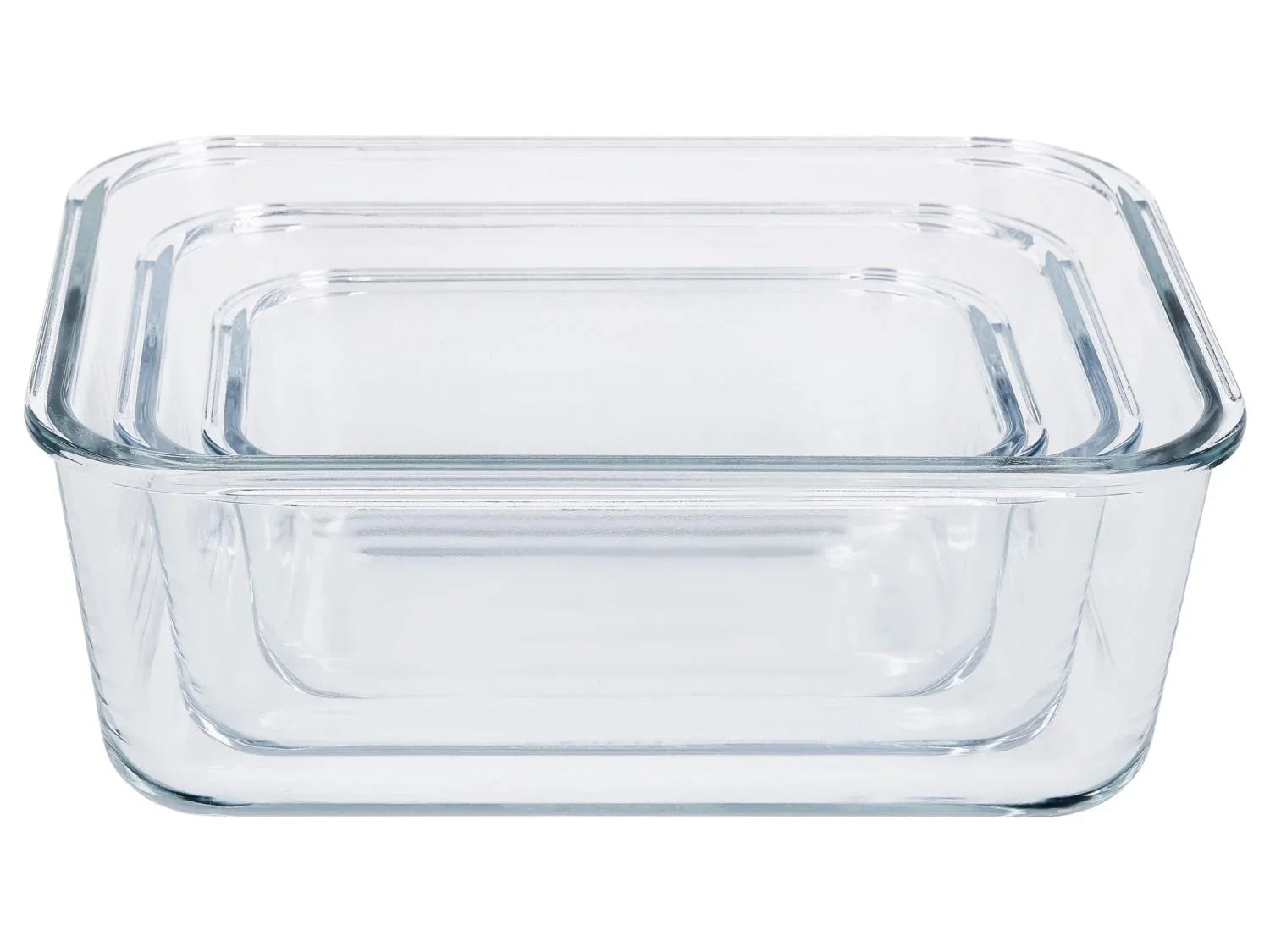 SILVERCREST Set de botes de conservation en verre