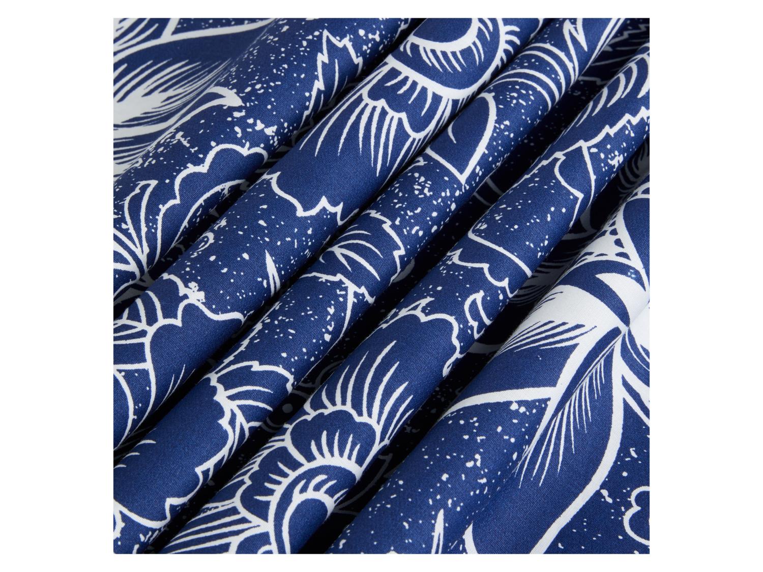 LIVARNO home Parure de lit en percale, 260 x 240 cm
