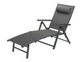 LIVARNO home Chaise longue en aluminium Houston, gris