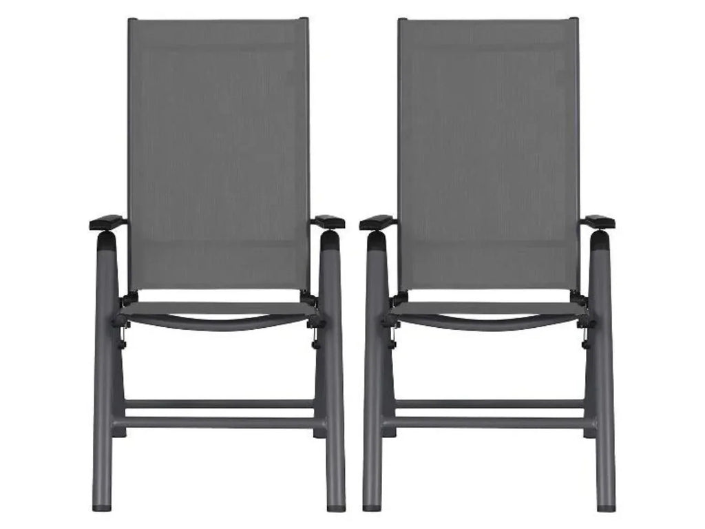 LIVARNO home Table de jardin + Lot de 4 fauteuils Houston