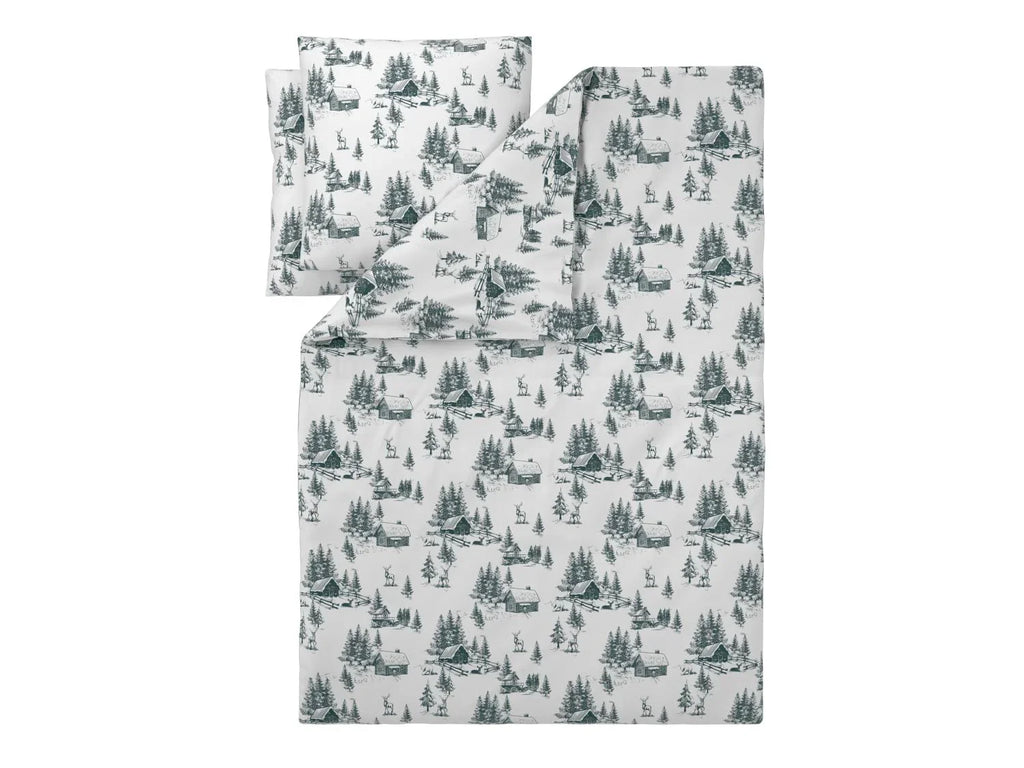LIVARNO Parure de lit en flanelle, 260 x 240 cm