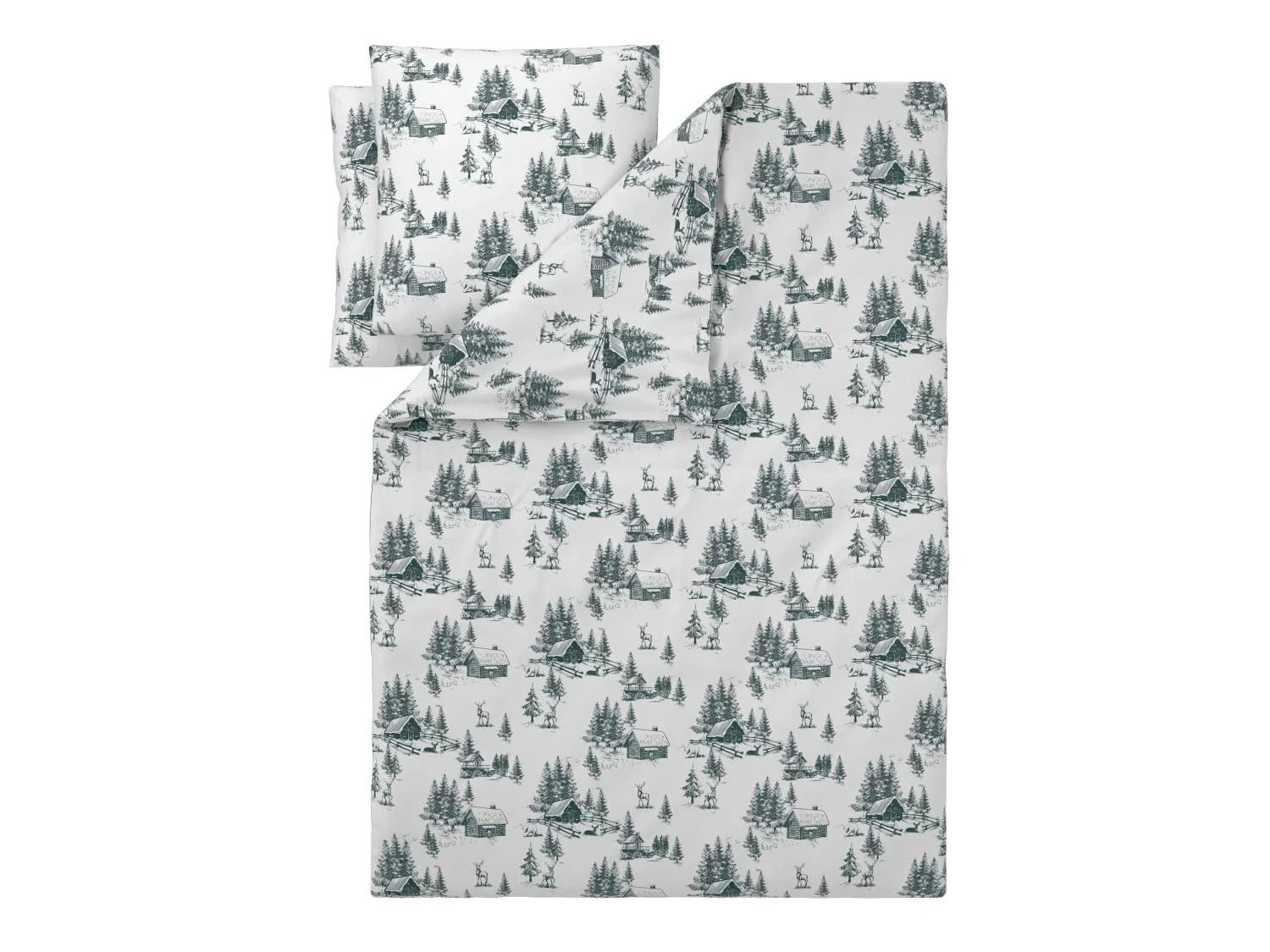 LIVARNO Parure de lit en flanelle, 260 x 240 cm