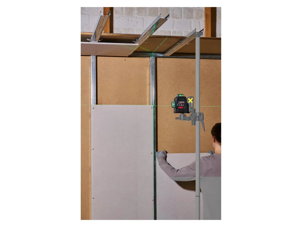 PARKSIDE PERFORMANCE Niveau laser en croix sans fil PKLLP 3360 A1, vert, 30 m 20 V