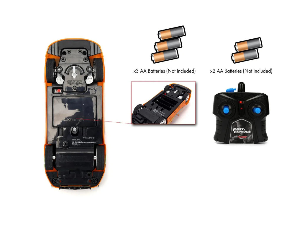 Jada Fast & Furious RC Nitro Vapor