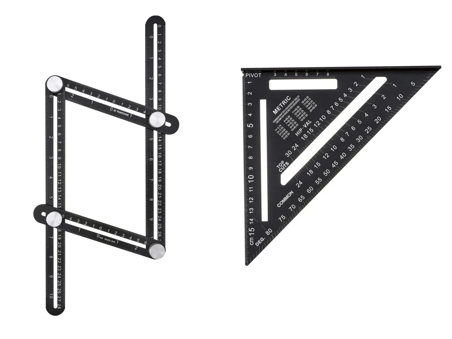 PARKSIDE Rgle multi-angle ou querre avec bute