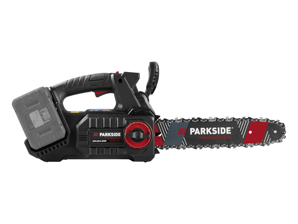 PARKSIDE Trononneuse d'lagage sans fil + chargeur + batterie, 20 V