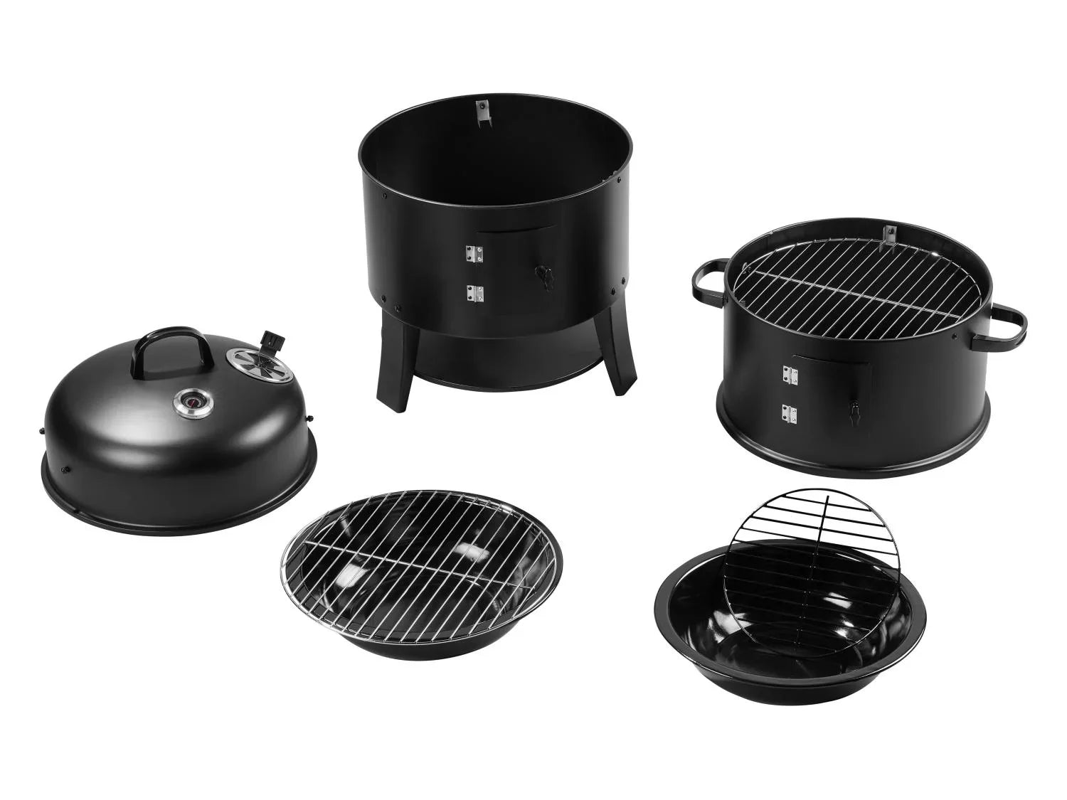 GRILLMEISTER Fumoir 3en1 Kansas