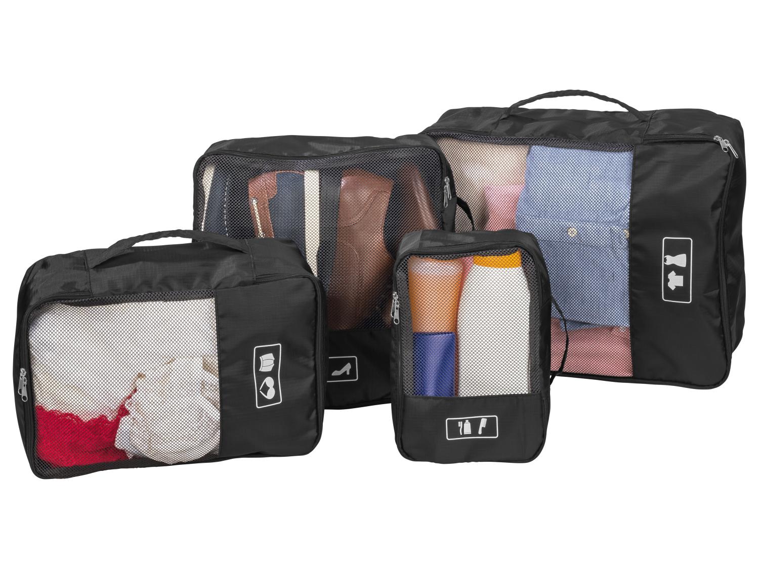 TOPMOVE Organiseur universel ou pochettes de rangement pour vtements ou trousse de toilette