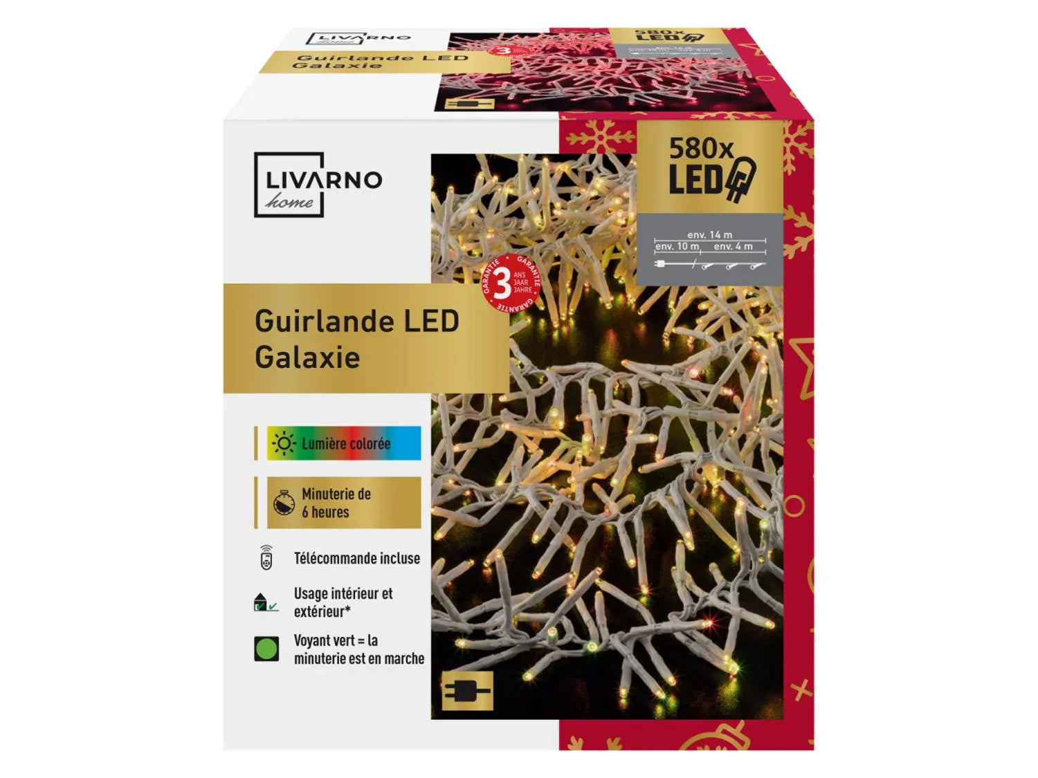 LIVARNO home Guirlande LED Galaxie