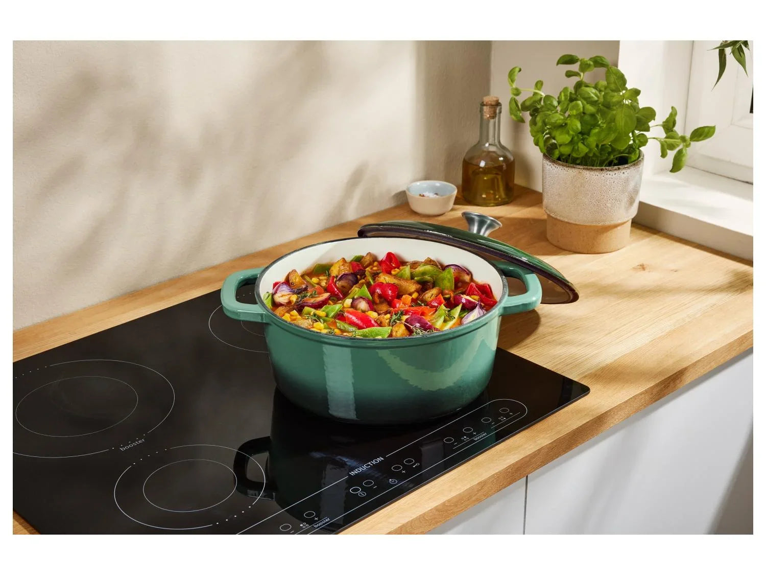 SILVERCREST Faitout en fonte Premium, 28 cm