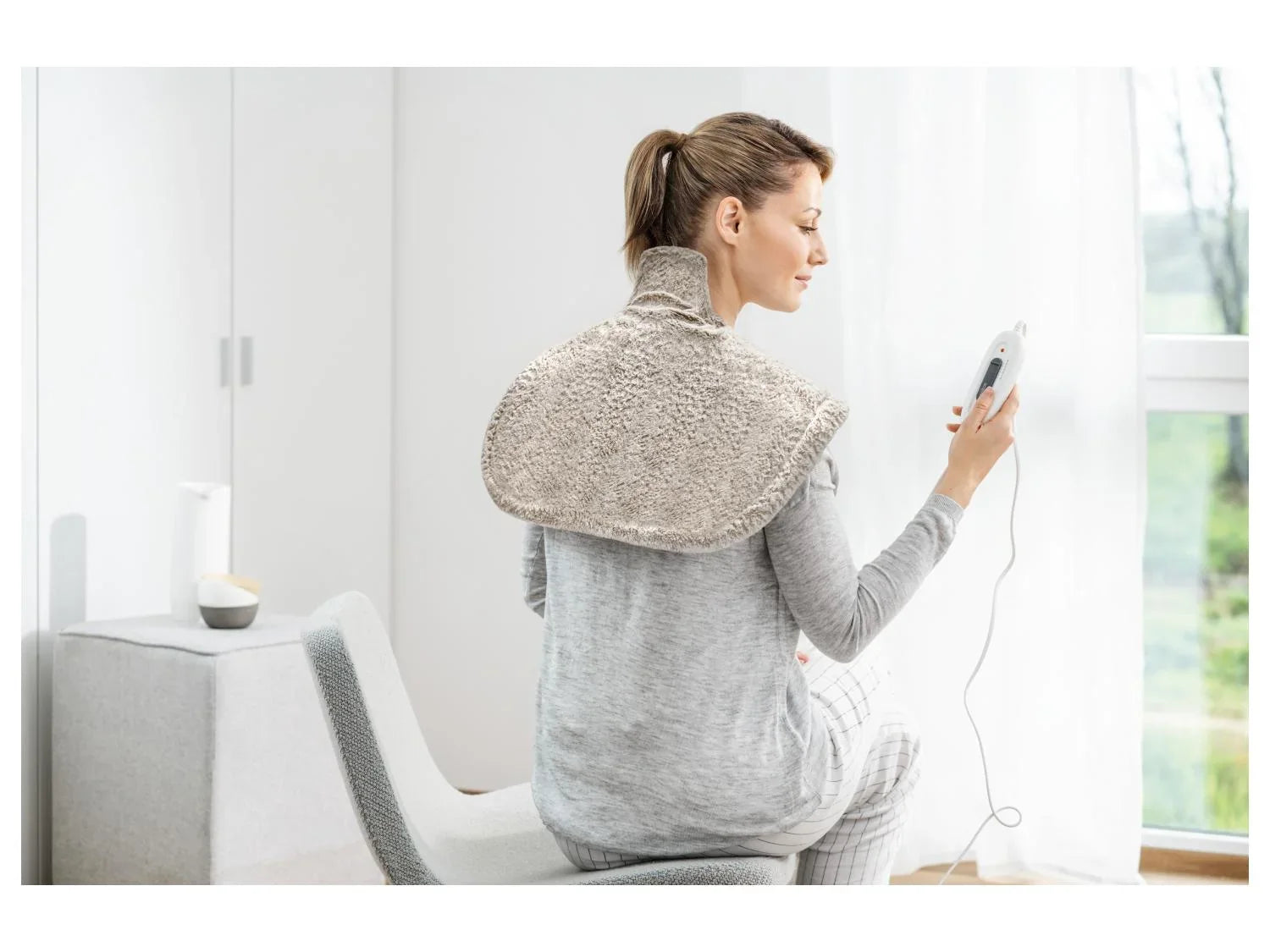 SANITAS Coussin cervical chauffant SHK 50