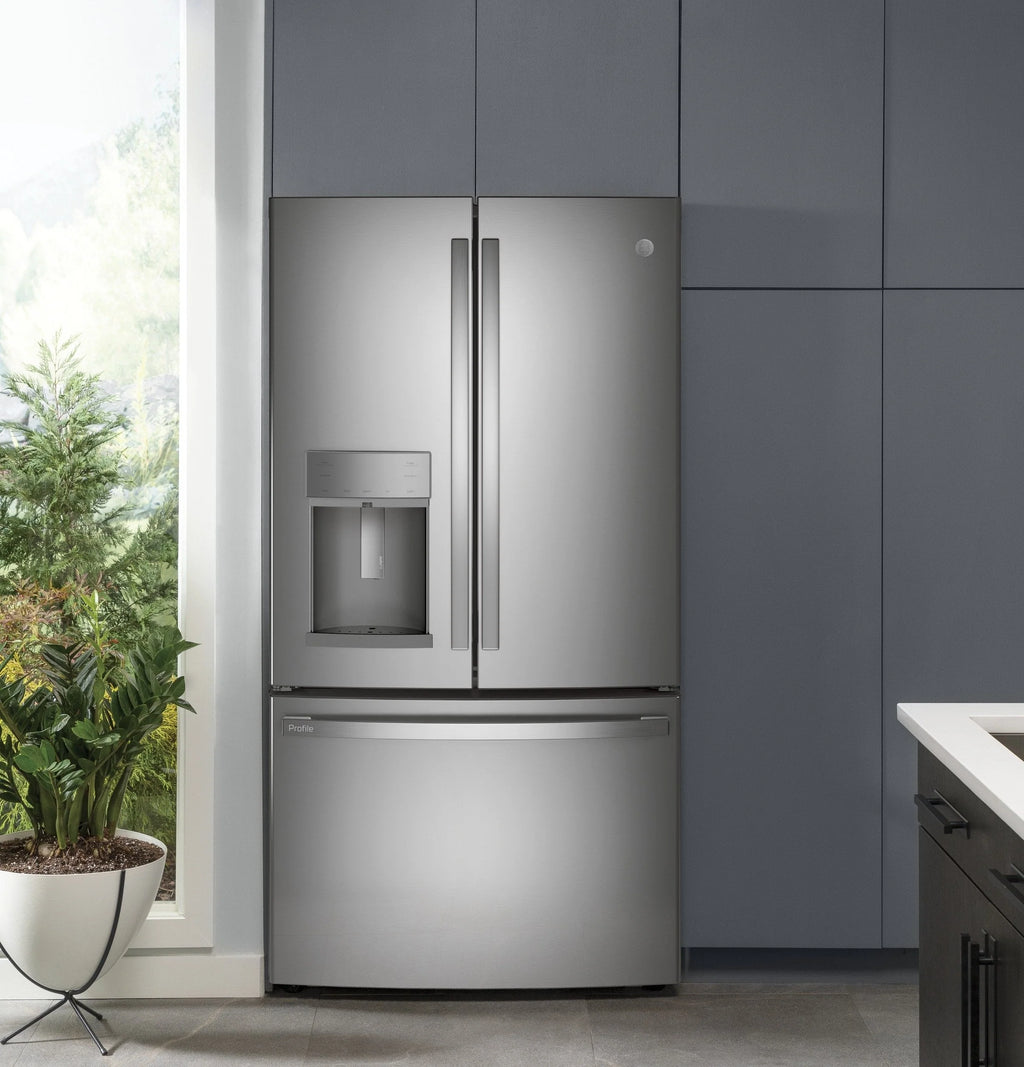 GE Profile Series ENERGY STAR® 27.7 Cu. Ft. Fingerprint Resistant French-Door Refrigerator