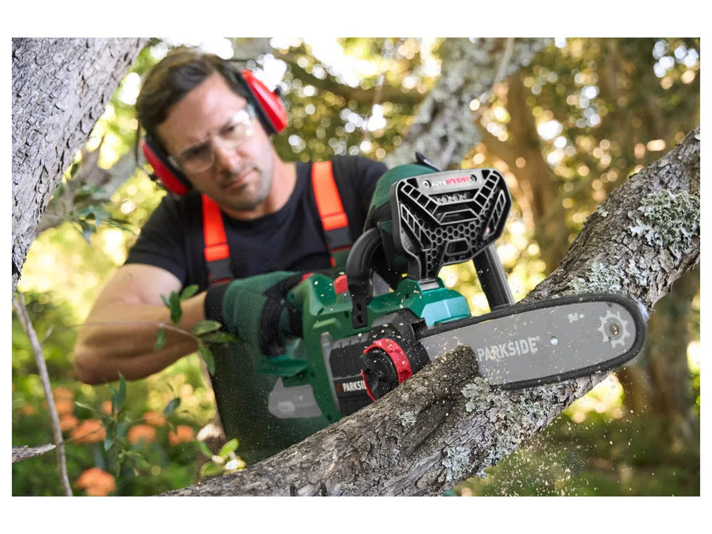 PARKSIDE Trononneuse sans fil + chargeur + batterie, 20 V