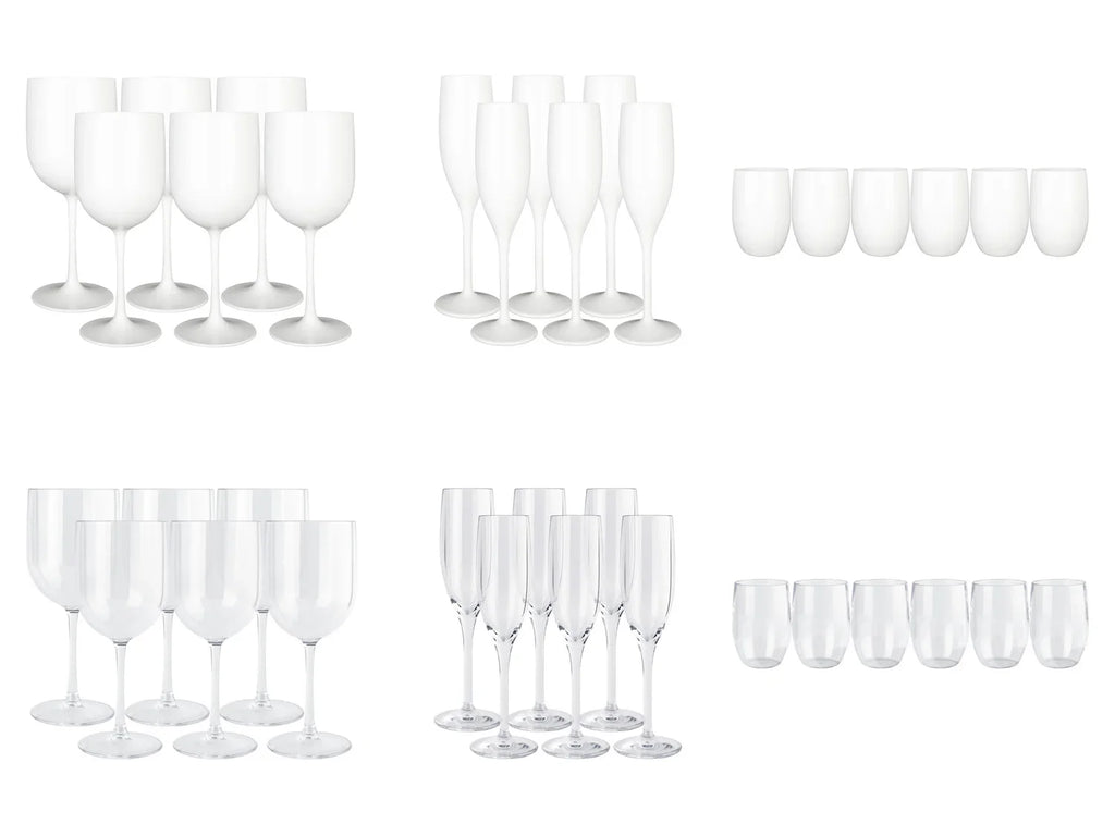 ERNESTO Lot de 6 verres  vin,  champagne ou  eau