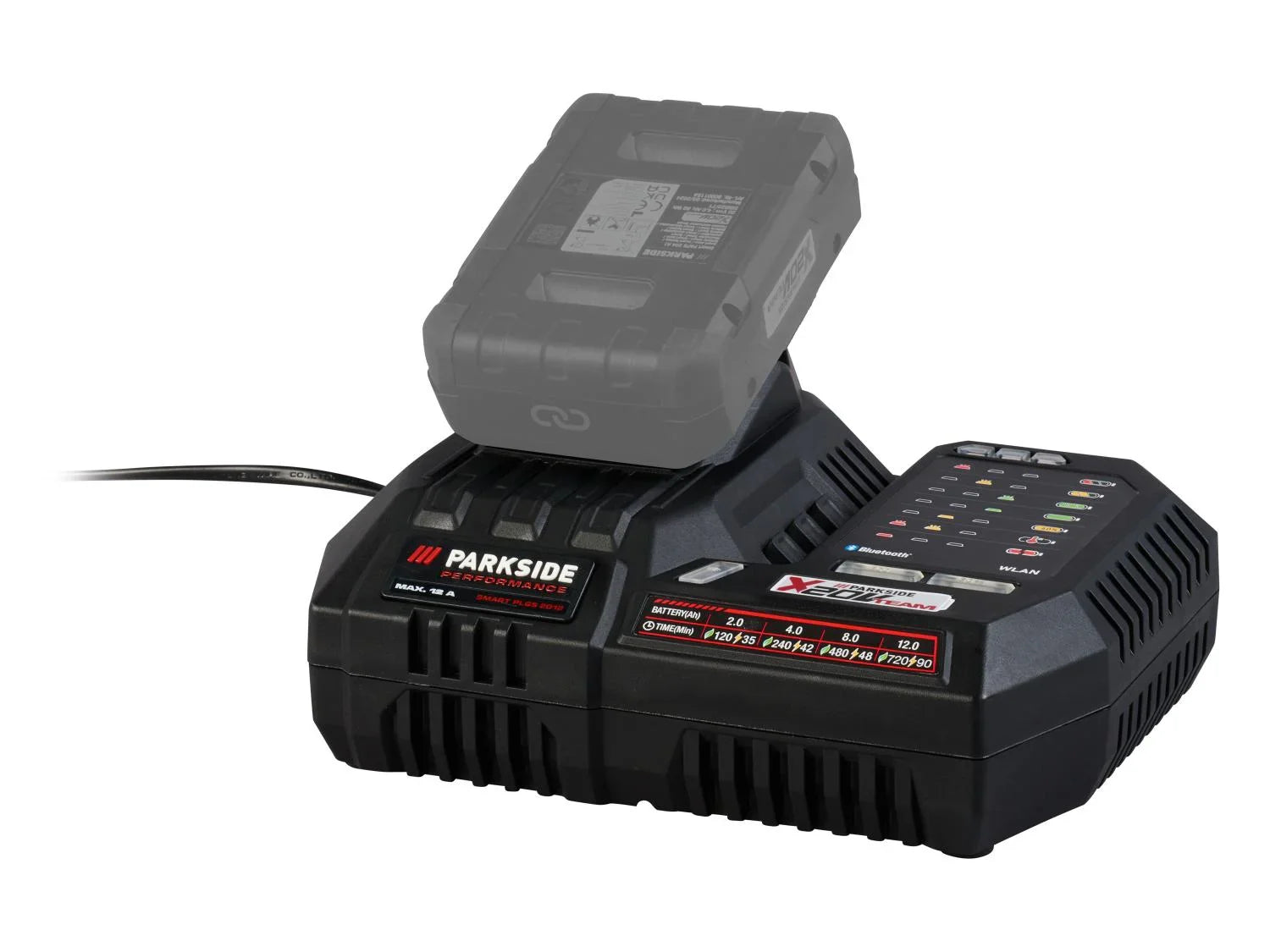 PARKSIDE PERFORMANCE Chargeur de batterie Smart PLGS 2012 A1, 20 V