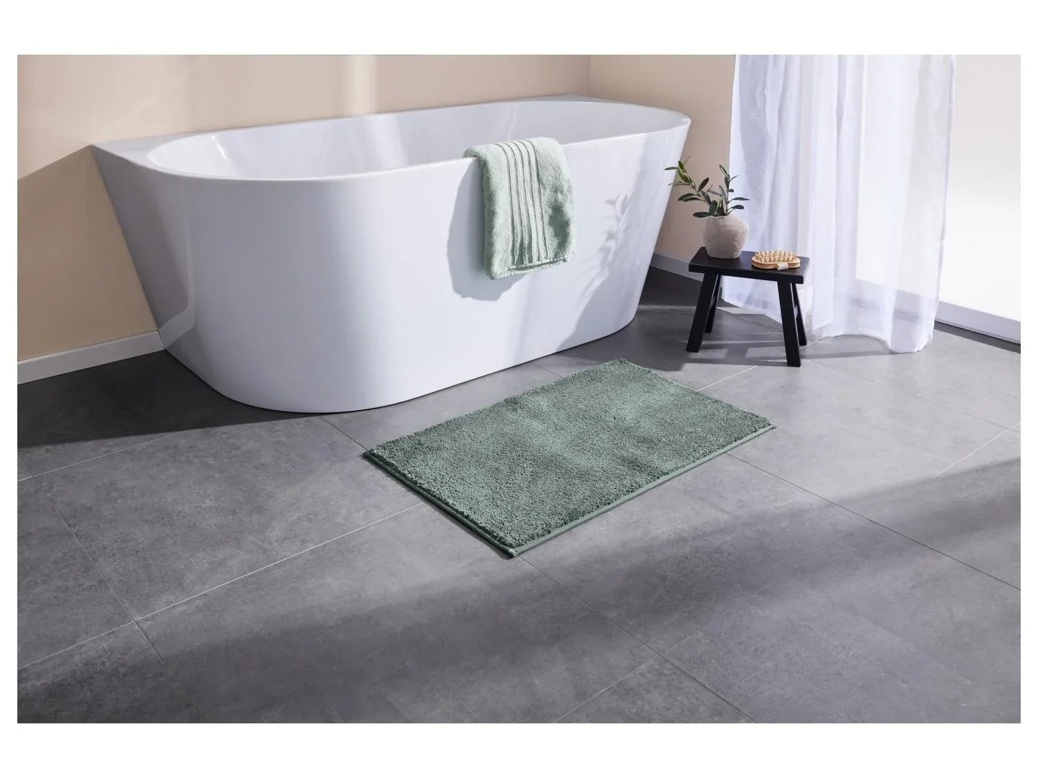 LIVARNO home Tapis de bain, 60 x 90 cm