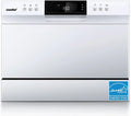 COMFEE Countertop Dishwasher, Energy Star Portable Dishwasher, 6 Place Settings