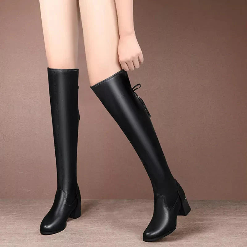 Clarisse | Bottes Élégantes Au-dessus Du Genou