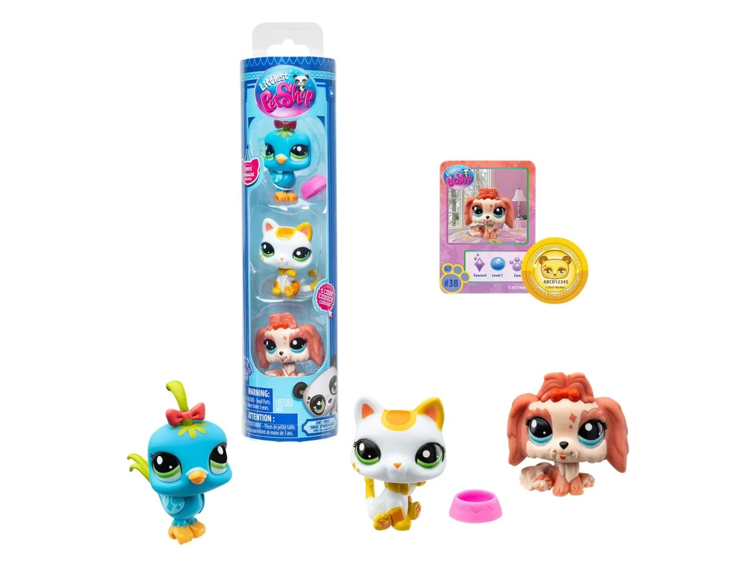 Bandai Trio Collector Tube Pet Shop