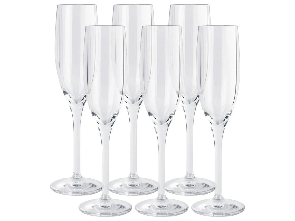 ERNESTO Lot de 6 verres  vin,  champagne ou  eau