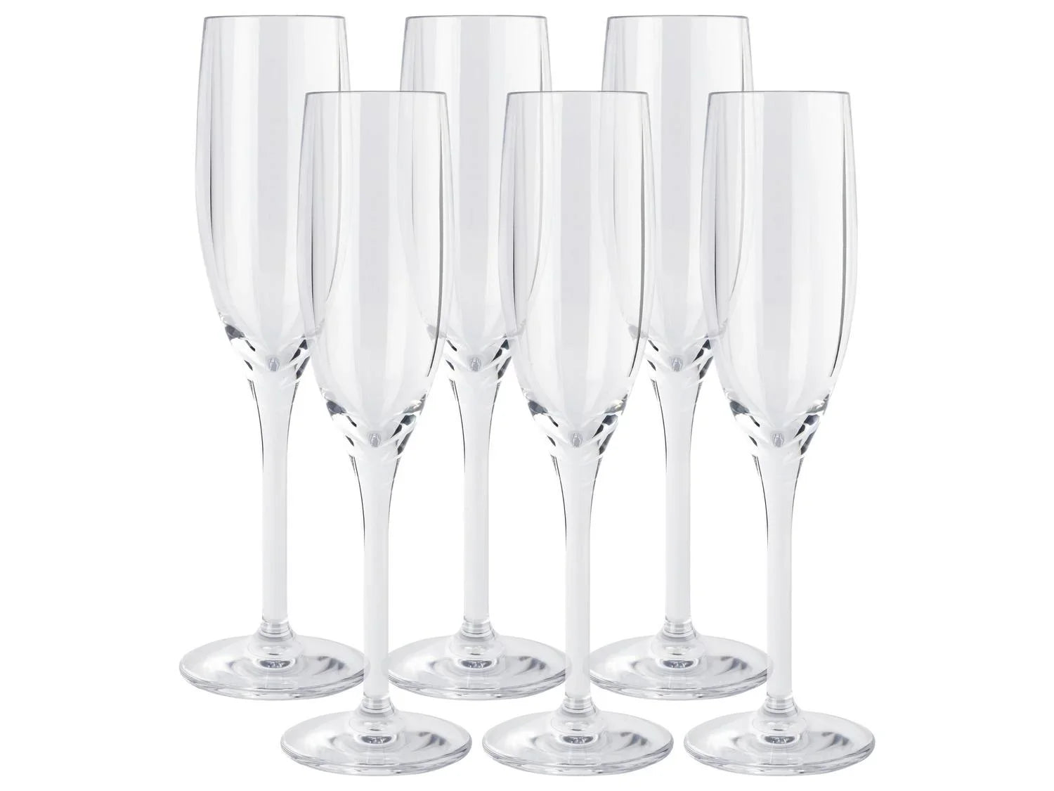 ERNESTO Lot de 6 verres  vin,  champagne ou  eau