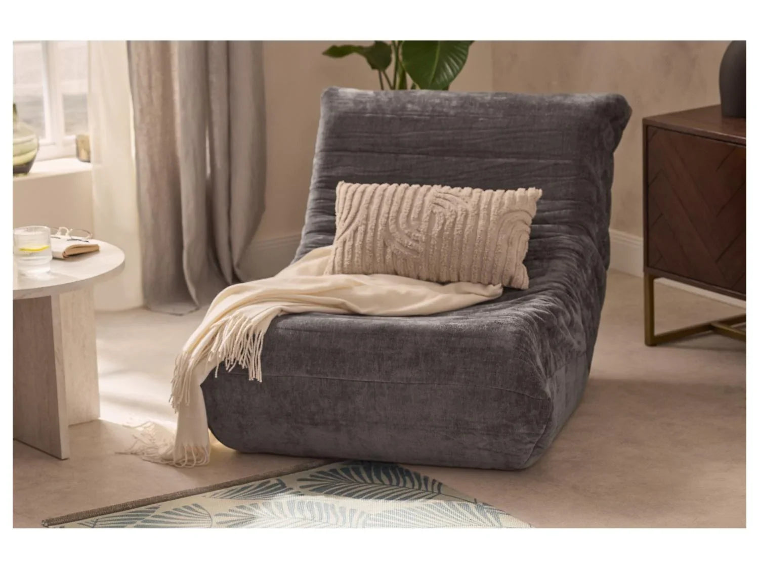 Pouf lounge d'intrieur