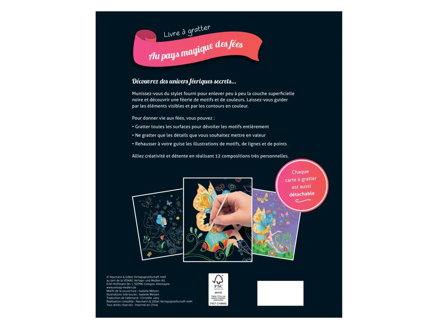Cahier  gratter