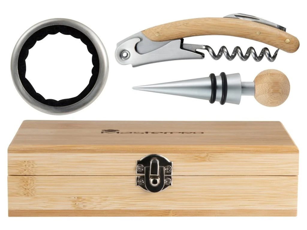 Masterpro Coffret  vin en bambou