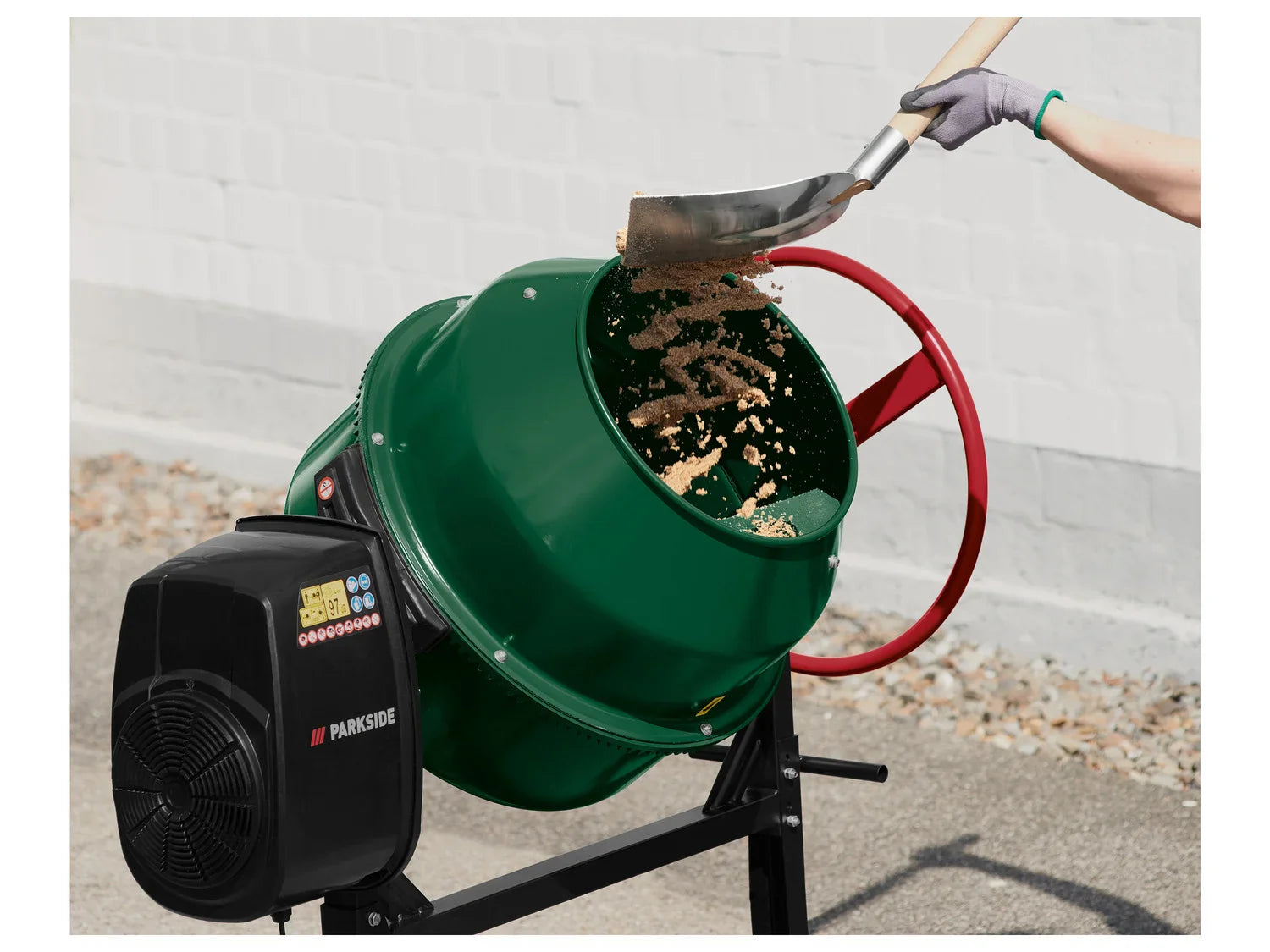 PARKSIDE Btonnire PCM 125 A1, 120 l, 550 W