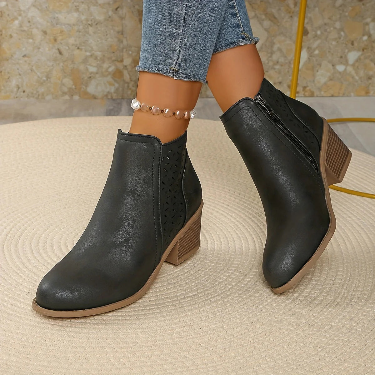 Léonie | Bottines respirantes à confort durable