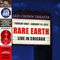 RARE EARTH - LIVE IN CHICAGO - RED TRANSLUCENT Vinyl LP