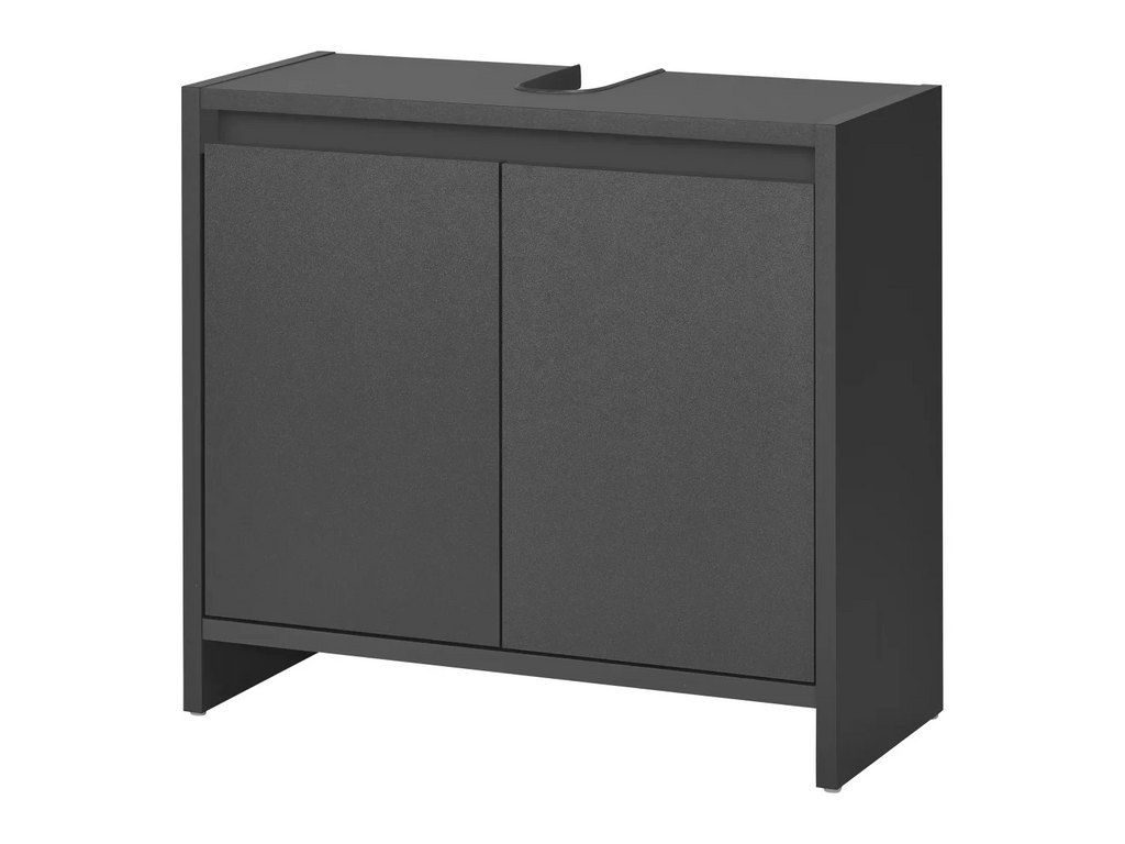 LIVARNO home Meuble sous-vasque Oslo, 60 x 55 x 28 cm, noir