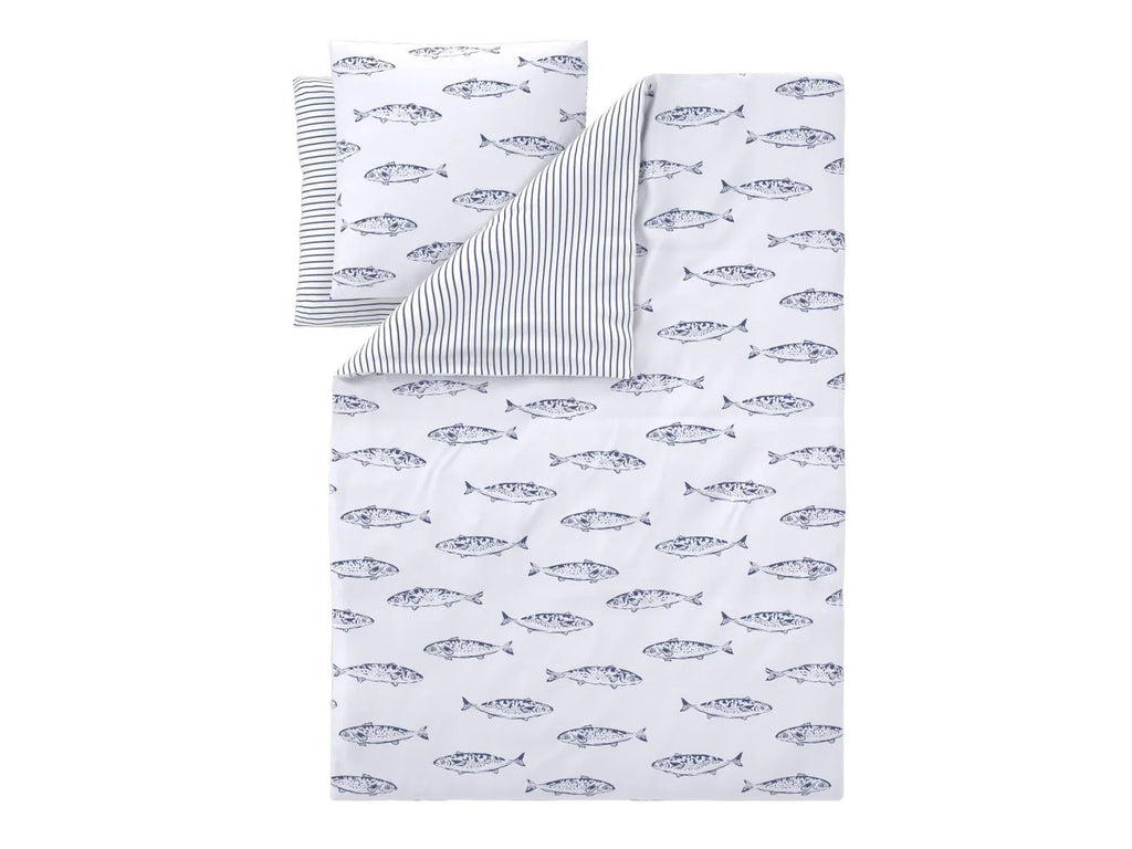 LIVARNO Parure de lit rversible en coton renforc, 260 x 240 cm
