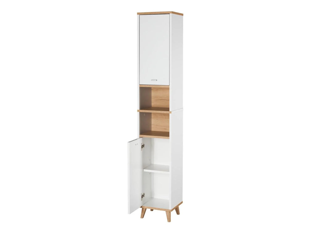 LIVARNO Colonne de salle de bains Corfu, 32 x 180 x 28 cm, blanc/imitation chne