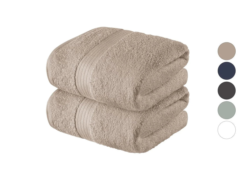 LIVARNO home Serviettes de toilette en ponge