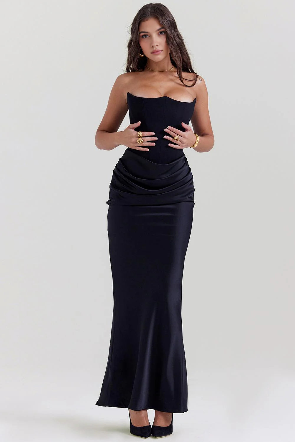 Sérénité | Robe en satin