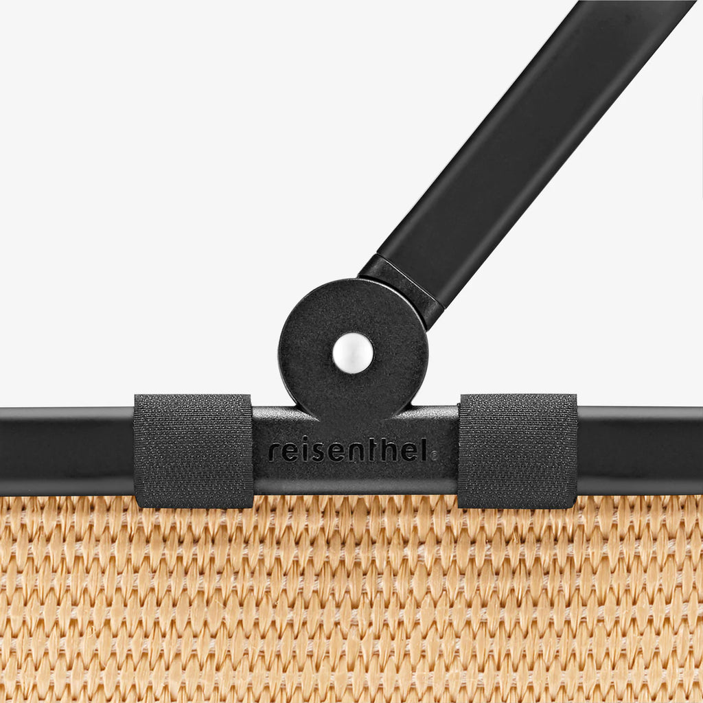 Carrybag Xs Frame Raffia Black