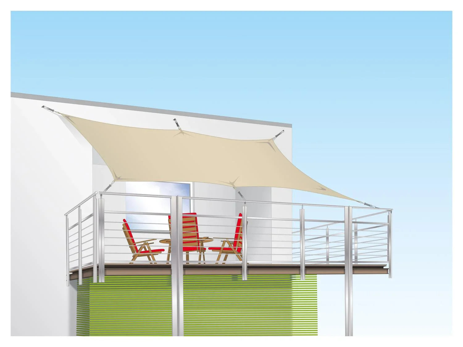 LIVARNO home Voile d'ombrage