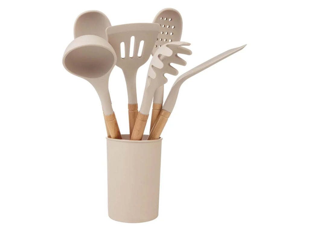 LIVARNO home Set d'ustensiles de cuisine, 7 pices