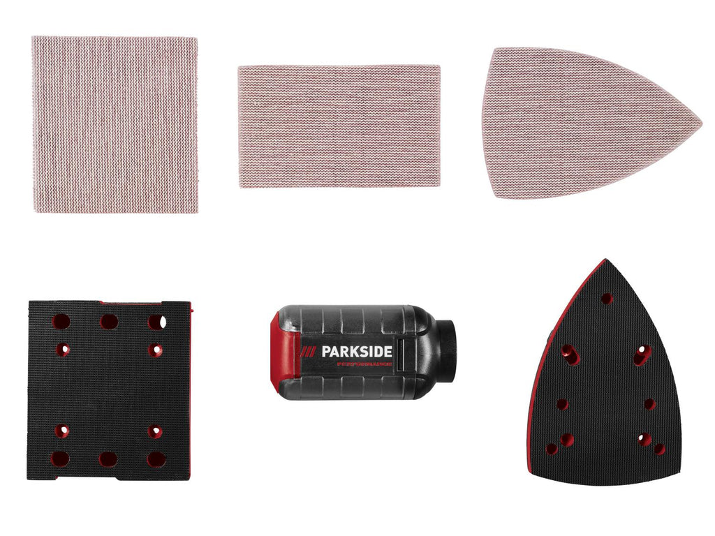 PARKSIDE PERFORMANCE Ponceuse excentrique ou Ponceuse vibrante sans fil, 20 V