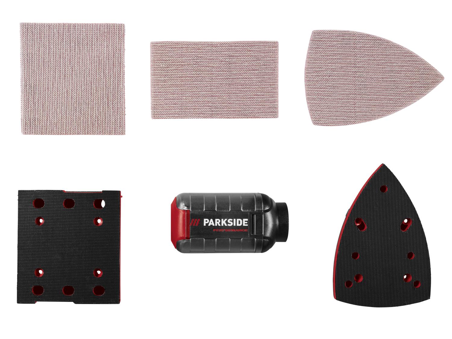PARKSIDE PERFORMANCE Ponceuse excentrique ou Ponceuse vibrante sans fil, 20 V