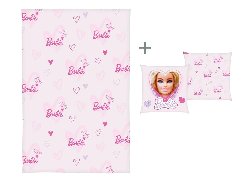 Parure de lit Barbie, 100 x 150 cm