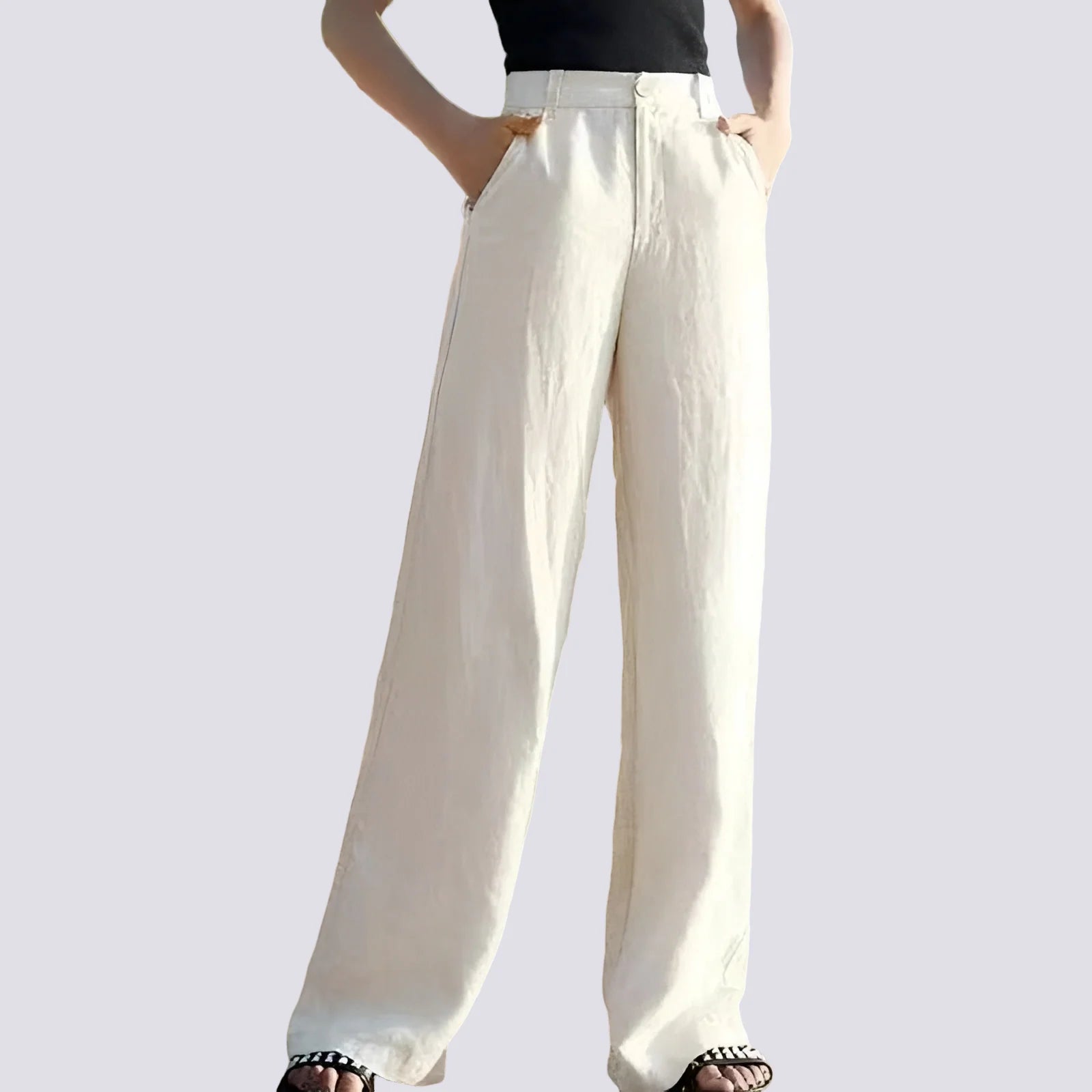 Nellie - Pantalon Ample Confortable