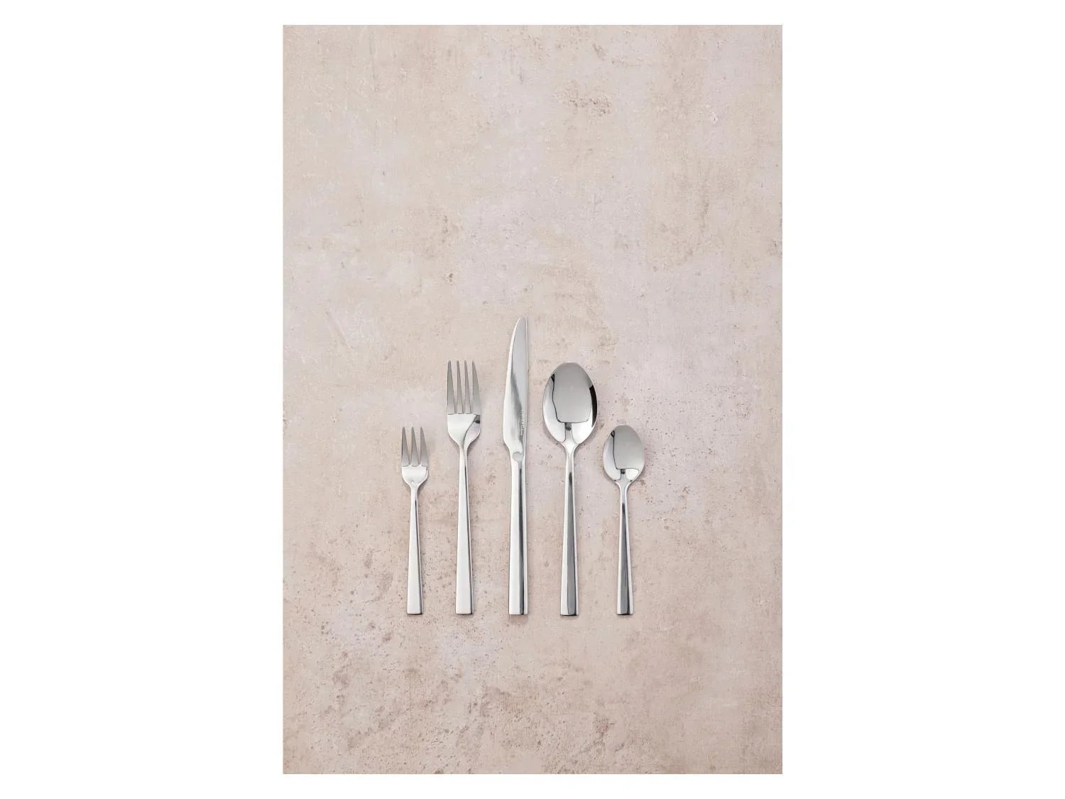 LIVARNO home Set de couverts en acier inoxydable, 60 pices