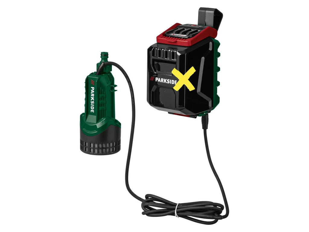 PARKSIDE Pompe + chargeur + batterie, 20 V