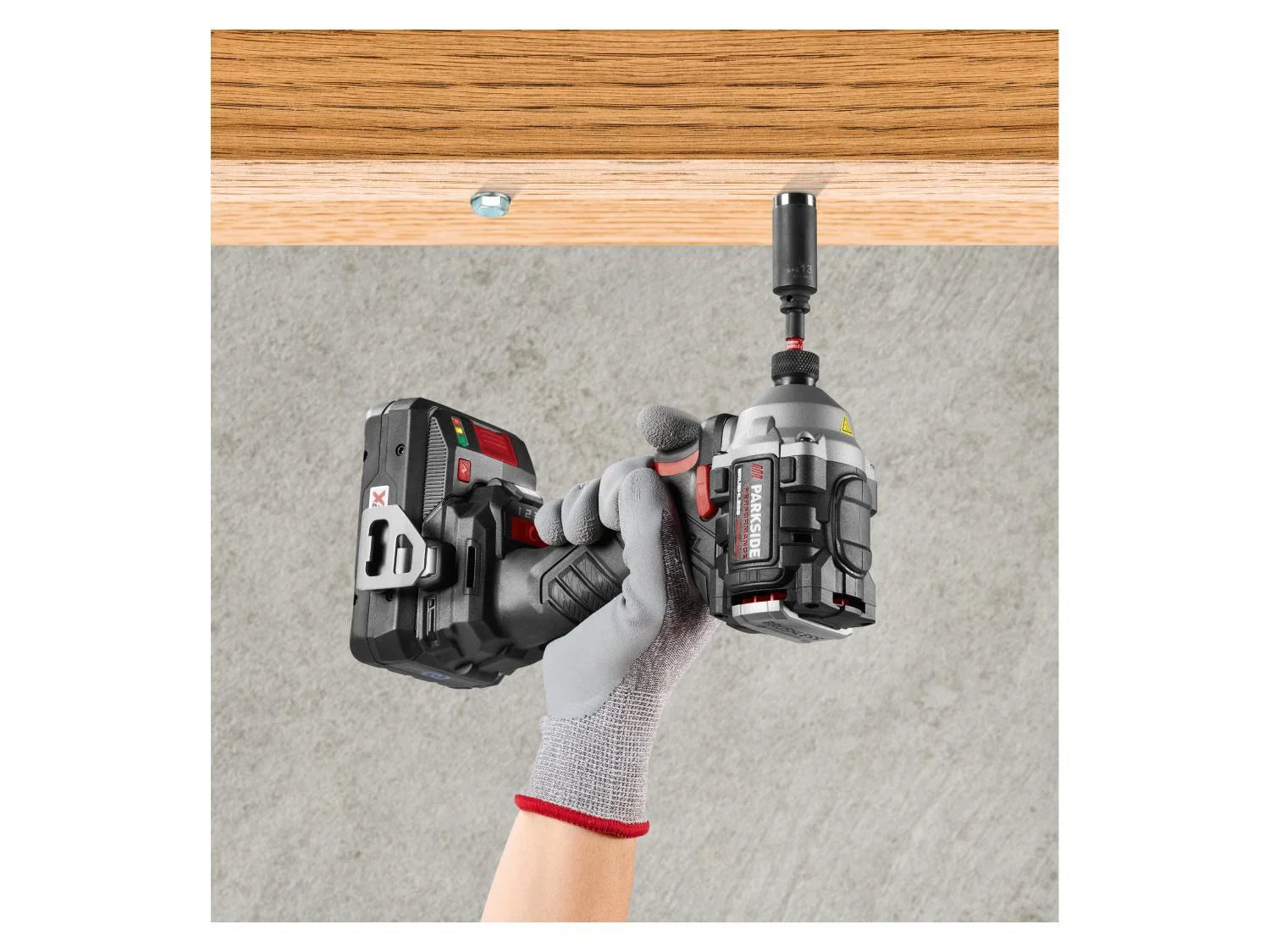 PARKSIDE PERFORMANCE Set combin doutils sans fil + 2 batteries + chargeur, 20 V