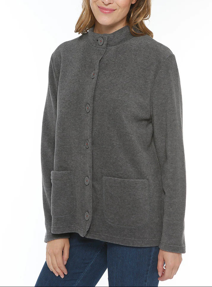 Cape femme gris anthracite fabriquée en France