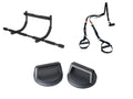 CRIVIT Barre de traction ou sangles de suspension ou poignes de pompes rotatives