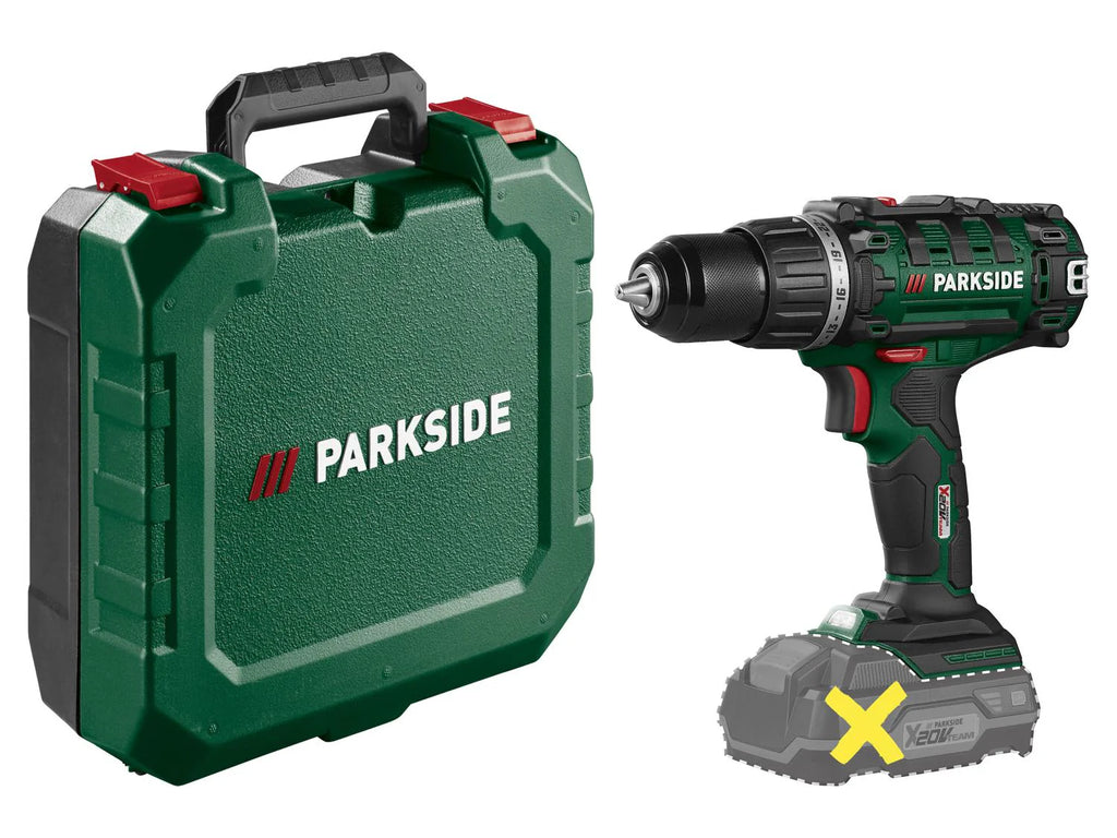 PARKSIDE Perceuse-visseuse sans fil PABS 20 Li I9, 45 Nm, 20 V